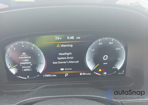 2024 Infiniti Qx60 Luxe Awd z USA, uszkodzony, nr VIN 5N1DL1FS0RC332373